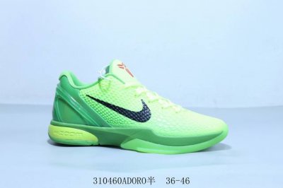 180 耐克Nike Zoom Kobe V Protro 科比6代 全明星 复刻运动篮球鞋 青蜂侠 310460Adoro半 36-46