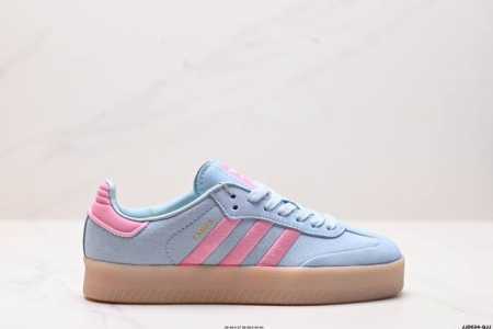 公司级阿迪达斯三叶草adidas Originals Sambae Valentine 桑巴舞系列绅士德训足球风百搭低帮休闲运动板鞋 货号:Jh8836 尺码: - 点击图像关闭