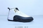 Aj12 乔丹12代 Aj12 乔12 高帮 高尔夫 乔丹篮球鞋系列 货号 873864-102 411110Adooi 36-47