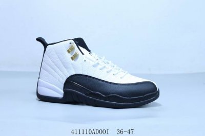 Aj12 乔丹12代 Aj12 乔12 高帮 高尔夫 乔丹篮球鞋系列 货号 873864-102 411110Adooi 36-47