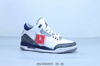 乔丹Air Jordan 3 Retro Black Gold . 迈克尔 乔丹Aj3代中帮复古休闲运动文化篮球鞋 货号 Dm0967- 49259Ddooi