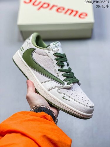 海外爆款限量发售！公司级 Travis Scott X Fragment Design X Jordan Air Jordan 1 Low Og Sp “Sup