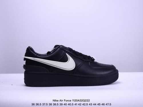 Ambush X Nike Air Force 1Low 低帮板鞋男女同款黑色 Xm1120Q222