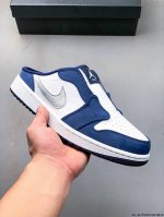 集图 公司级！耐克Nike Air Jordan Low 1 乔1低帮经典休闲板鞋半拖 0502284H28