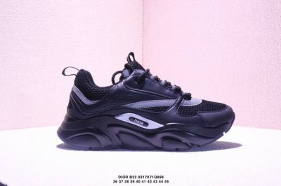 230 公司级Dior迪奥 B22 牛皮 科技网布 舒适日常 低帮 生活休闲鞋 xm0317Q898