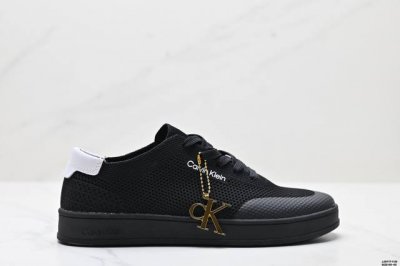 真标Calvin Klein 网眼 圆头系带 低帮 板鞋 尺码:40-45 Id:Jjd117-Fj D