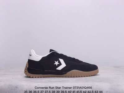 converse Run Star Trainer 系列流星复古运动鞋 复古基础百搭休闲德训运动鞋 采用尼龙面料+翻毛 透气复古运动鞋 记忆泡沫鞋垫 齿状鞋底