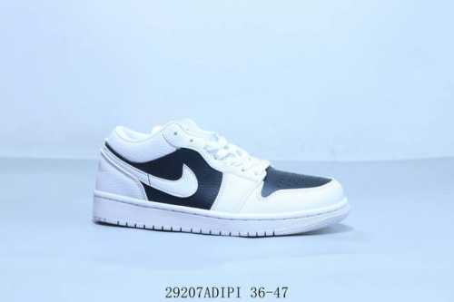 乔丹Air Jordan 1 Low Aj1 乔1低帮复古文化休闲运动篮球鞋 反转熊猫 29207Adipi 36-47