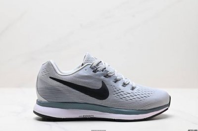 真标耐克Nike Air Zoom Pegas 34 超级飞马涡轮增压马拉松休闲运动慢跑鞋 货号:880555-401 尺码:39 40 40.5 41 42