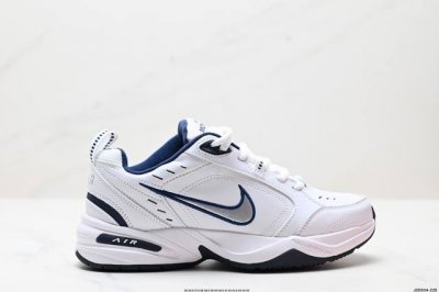 公司级Nike Air Monarch Iv皮革 日常百搭 減震防滑 低帮生活休闲鞋 货号:415445-102 尺码:36 36.5 37.5 38 38.5