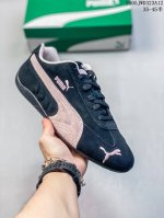 真标带半码 Cs版 Puma Speedcat 系列 黑粉 35.5-45 货号398846-09 出货正确黑蓝反绒皮，非市面纯黑 尺码：见图 编码：05Jwd
