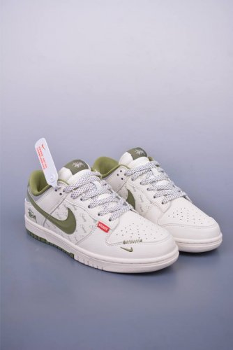 Nike Sb Dunk Low 斯图西联名 纯原大厂出品 极力推荐 原装头层材料 独家版型蒸餾加工 帶來的是更好的视觉和脚感体验 大厂纯原品质出货 清洁度 电