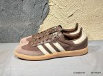 adidas Samba Og 桑巴德迅板鞋立体Samba烫金Logo 区别市场一切版本 针车走线 冲孔均为最高标准打造 后跟港宝材料定型 反口弧度完美 Ji3