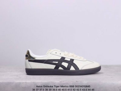 Asics 亚瑟士 男女鞋真标半码制 日产经典老牌-鬼塚虎 Onitsuka Tiger Mexico 66经典墨西哥系列复古经典百搭板鞋休闲运动鞋慢跑鞋 采用