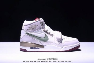 公司级三合一最强合体，多种新配色回归耐克nike Air Jordan Legacy 312 High”White Grey Fog Blue Red“乔丹最强