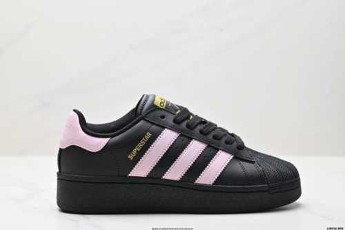 真标Adidas Originals Superstar Xlg 贝壳头系列低帮厚底松糕经典百搭休闲运动板鞋 货号:Ig5898 尺码:36 36.5 37 3