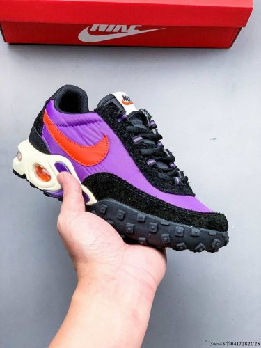 集图 公司级！耐克Nike Air Max Waffle Sp轻量透气运动休闲鞋 近日， Nike 的 Air Max Waffle 带来了新的变化，这款鞋融合