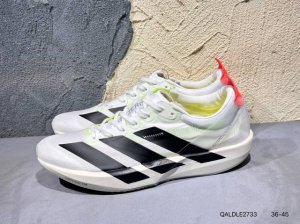 新品上市实拍 y-3 Adidas Adizero Adios pro 4M 马拉松飞线贾卡轻质透气休闲运动跑步鞋 采用双层透气网纱 Flywire动态飞线绑缚