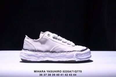 公司级余文乐挚爱单品 复古溶解风 日本概念时装设计师三原康裕品牌Mmy Maison Mihara Yasuhiro Original Sole Canvas
