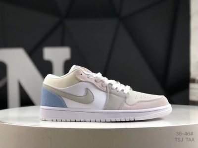 真标带半码 耐克 Air Jordan Aj1 Low 低帮 C全新流水线出品 Dt版本唯一平替选择 市场第二梯队最强版 全部原鞋开发 原楦原纸板开发 全鞋电脑