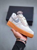 nike Air Force 1'07 Low 灰白生胶底 空军一号低帮休闲板鞋 Fq8714-002 #原楦原纸板 纯正版型 清洁度完美 内置全掌气垫 尺码：