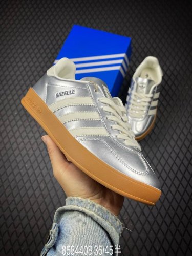 b 公司级Adidas Originals Gazelle Indoor 三叶草休闲防滑耐磨低帮板鞋 鞋头出色设计 塑就出众贴合感 稳固的后跟贴合足部曲线设计