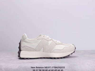 New Balance Nb327复古美感舒适运动皮革合成革减震防滑耐磨透气包裹性支撑低帮休闲跑步鞋 Xm0719Q222