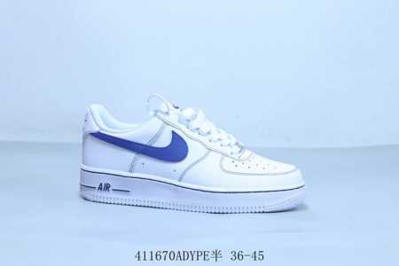 耐克 Nike Air Force 1 Af1耐克 低帮 空军一号休闲板鞋 白蓝 货号 Hq2037-100 41 Adype半 36-45 - 点击图像关闭