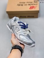 NEWBALAn CE X MIU MIU 缪缪NB530 圆头系带 新百伦复古联名款 牛皮绒材质 全套原楦头原厂数据开发 尺码 36-44 编码：10JWD3
