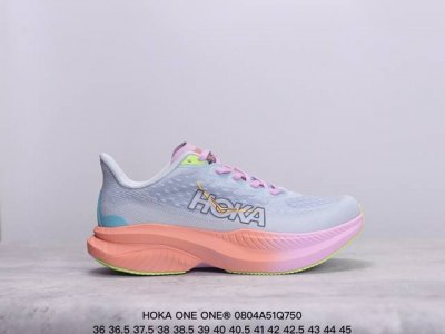 hoka One One独特的竞训鞋,主打舒适软弹hokamach马赫6#竞速跑鞋 Hoka Mach 6 轻盈且富有弹性的舒适感！迄今为止最轻量灵敏的mach