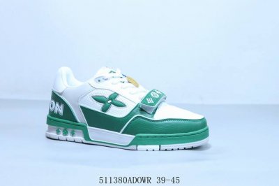 lv路易威登Louis Vuitton Trainer Sneaker Low休闲运动文化百搭篮球鞋 511380Adowr 39-45