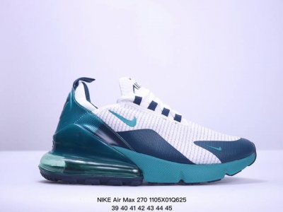 140 Nike/耐克 原楦开发版型耐克Nike Air Max 270 Se"Black/White/Reflective"系列后跟半掌高弹气垫休闲运动百搭慢