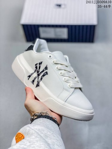 Korea韩国SS19限定发售NY美国榄球洋基队限定 x MLB Big Ball Chunky A Running厚底老爹厚底休闲运动慢跑鞋 货号：3ASXL