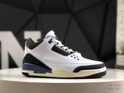 250 air Jordan 3 Retro 迈克尔·乔丹Aj3代中帮复古休闲运动文化篮球鞋 市售最高品质 原鞋开发 平台订单专用代工流水线打造 每一个配色均采