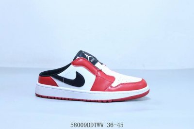 乔丹Air Jordan 1 Low Aj1 乔1低帮复古文化休闲运动半托鞋 货号 Fj1214-101 58009Ddtww 36-45