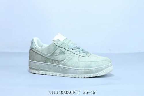 耐克 Nike Air Force 1 Af1耐克 低帮 空军一号休闲板鞋绿× 货号 Dv4246-333 411 Adqtr半 36-45