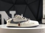 公司级带半码 耐克 Travis Scott X Fragment Design X Jordan Air Jordan 1 Low Og Sp 多方联名合作融