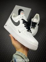 c 公司级Nike Air Force 1‘07 Lv8 原楦头原纸板 打造纯正低帮空军版型 专注外贸渠道 全掌内置蜂窝气垫 原盒配件 原厂中底钢印、拉帮完美