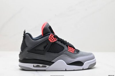 公司级Nike Air Jordan 4 Retro 耐克迈克尔 乔丹Aj4代中帮复古休闲运动文化篮球鞋 原厂材料Tpu超Q弹网格材质 缜密拉帮及中底钢印细节