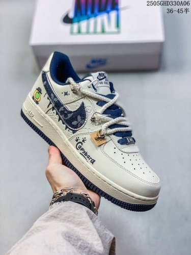 公司级带半码 海外限量发售！公司级Nike Air Force 1 '07 Low 空军一号 低帮 运动鞋 休闲鞋 折边针车 工艺难度大 原楦头原纸板 原装鞋盒