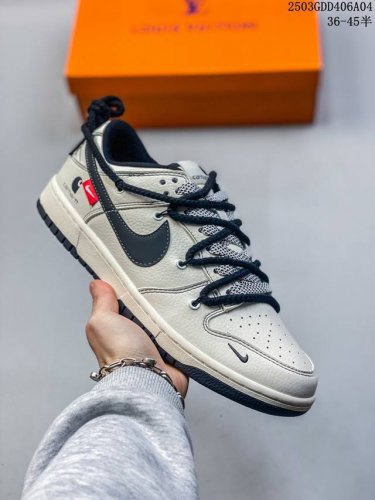 260 Nike Sb Dunk Low“卡哈特联名——绑带黑勾” 周年高端定制 低帮休闲板鞋 定制鞋盒 大厂纯原品质出货 超高清洁度 皮料切割干净无任何毛边