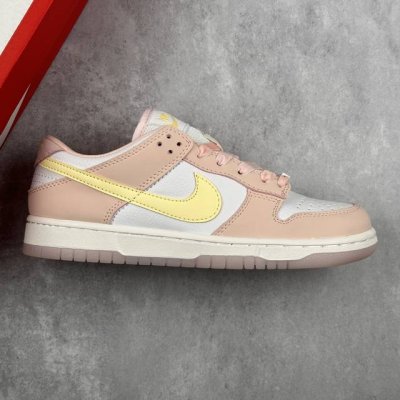 本地 核心私 公司级耐克Nike Dunk Low “Light Soft Pink”扣篮系列 复古低帮休闲运动滑板板鞋 采用脚感柔软舒适Zoomair气垫 有