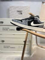 定制鞋盒 纯原大厂# 北面 X乔丹Air Jordan 1 Low Aj1低帮系列篮球鞋 官方同步配色 原装级产物 #拒绝公底 立体鞋型 细节完美 高清洁度Xx