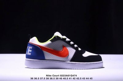 真标耐克Nike Court Borough Low Bg低帮百搭透气休闲运动板鞋 货号:Aq1779- 尺码:36 36.5 37.5 38 38.5 39