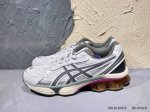 新品上市实拍 Asics Gel-Kayano 14 公司级版本 亚瑟士运动休闲透气专业跑鞋 采用工程弹性双层再生针织密度鞋面材质 后跟3D可视Gel缓震乳胶物
