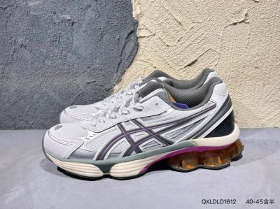 新品上市实拍 Asics Gel-Kayano 14 公司级版本 亚瑟士运动休闲透气专业跑鞋 采用工程弹性双层再生针织密度鞋面材质 后跟3D可视Gel缓震乳胶物
