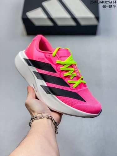 阿迪达斯 Adidas Adizero Evo Sl 运动舒适防滑耐磨 低帮跑步鞋 阿迪达斯革新力作 破纪录轻跑鞋 Adizero Adios pro Evo