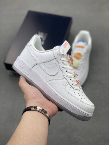 海外限量发售 公司级Nike Air Force 1 '07 Low 空军一号 低帮 运动鞋 休闲鞋 折边针车 工艺难度大 原楦头原纸板 原装鞋盒 定制五金配件