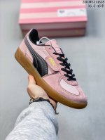 80真标带半码 ive同款Puma彪马男女多巴胺色休闲板鞋德训鞋T头鞋Palermo 396464 尺码：36-45半 编码：03Wy314A28