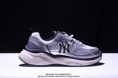 160 真标Mlb New York Yankees Curve Runner 舒适百搭 防滑耐磨 低帮 流浪鞋跑步鞋 货号:3Arnspl4N 尺码:35 3